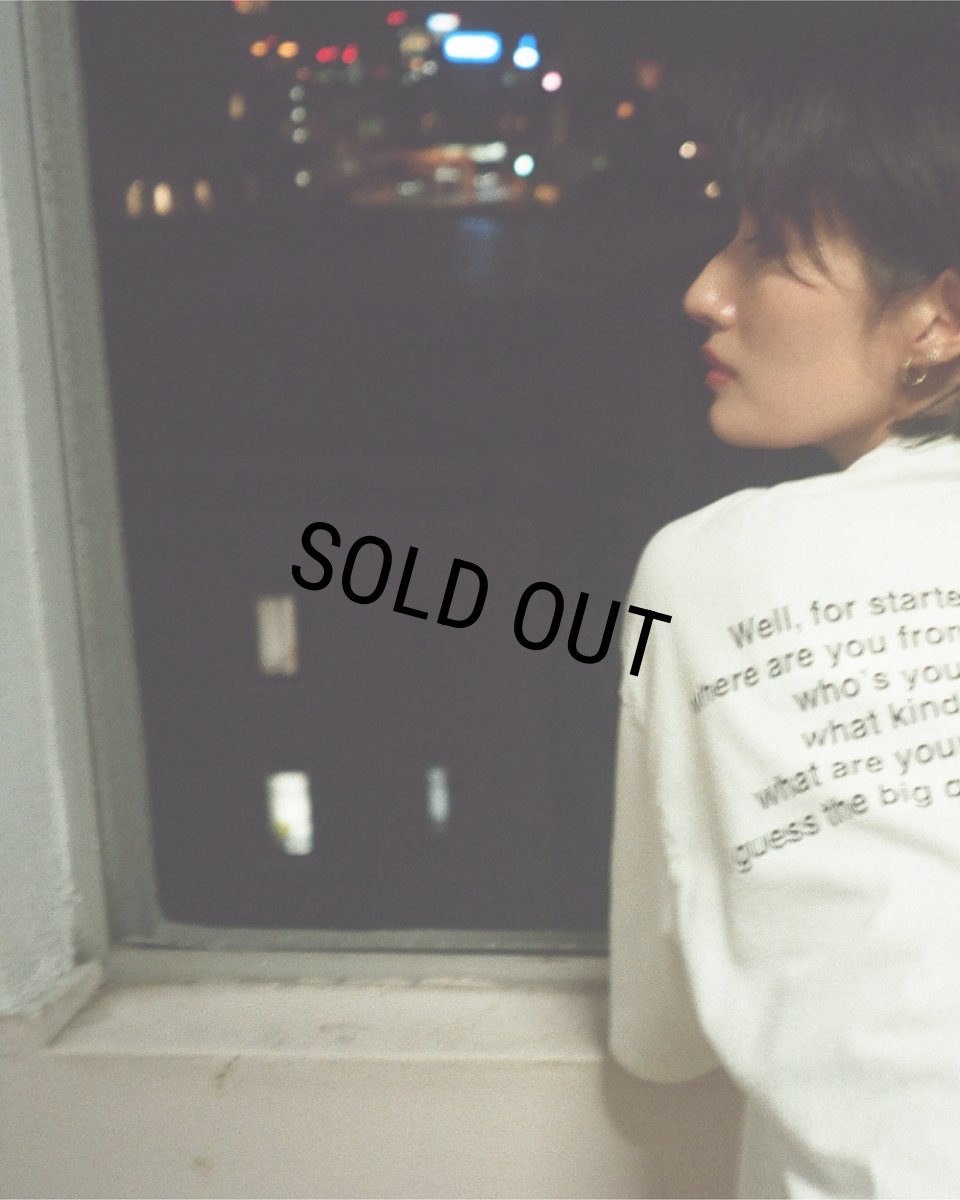画像4: WACKO MARIA/TRUE ROMANCE / WASHED HEAVY WEIGHT T-SHIRT（WHITE）［プリントT-26秋冬］ (4)
