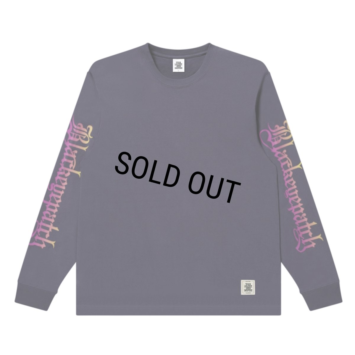 画像1: BlackEyePatch/WAVECORE LOGO HEAVYWEIGHT L/S TEE（NAVY） (1)