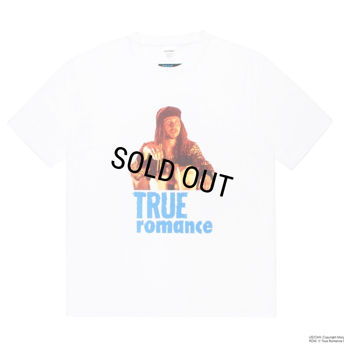 画像1: WACKO MARIA/TRUE ROMANCE / WASHED HEAVY WEIGHT T-SHIRT（WHITE）［プリントT-26秋冬］ (1)