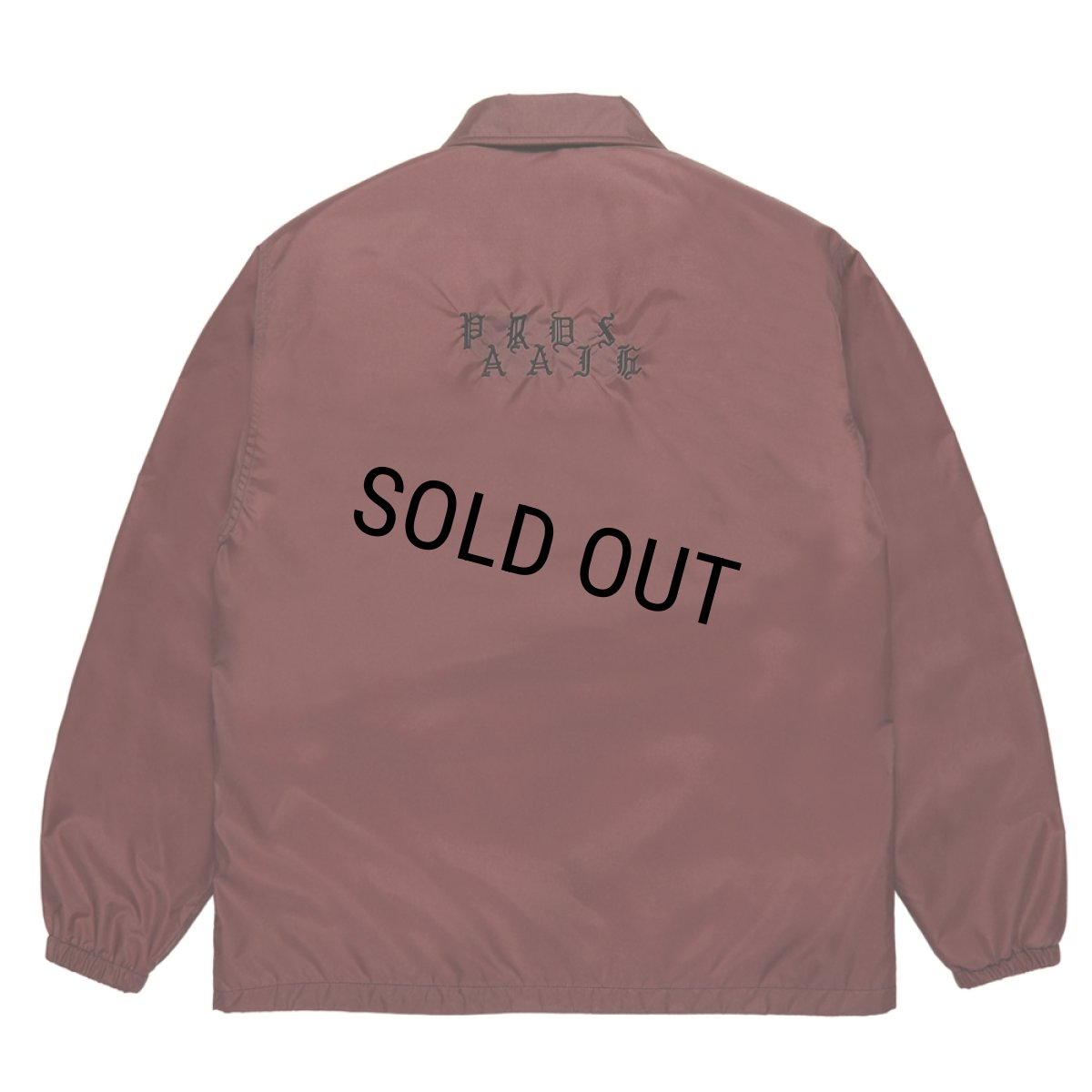画像2: WACKO MARIA/COACH JACKET（BURGUNDY）［コーチJKT-26秋冬］ (2)