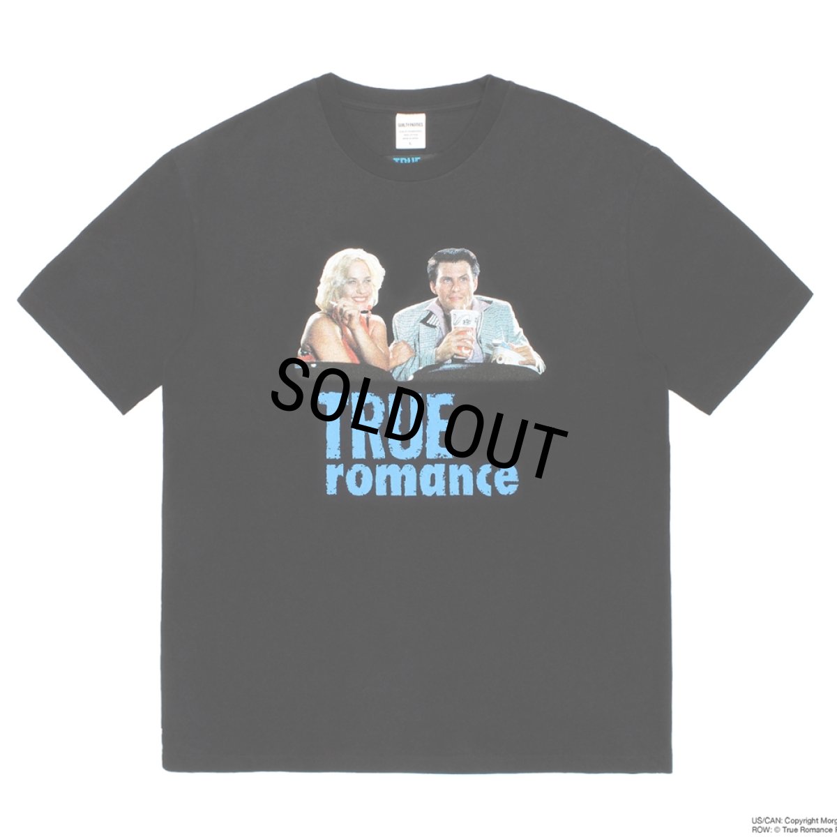 画像1: WACKO MARIA/TRUE ROMANCE / WASHED HEAVY WEIGHT T-SHIRT（BLACK）［プリントT-26秋冬］ (1)