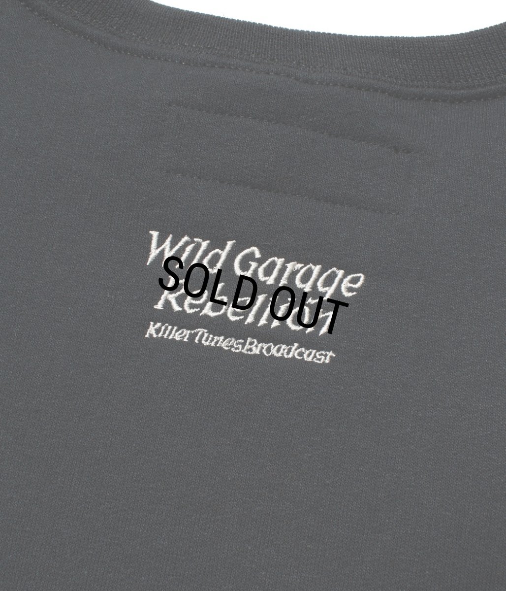 画像4: WACKO MARIA/SWEAT SHIRT（BLACK）［クルーネックスウェット-26秋冬］ (4)