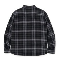 画像2: RATS/TARTAN FLANNEL CHECK SHIRT（BLACK/CHARCOAL CHECK）［タータンフランネルチェックシャツ-26秋冬］ (2)
