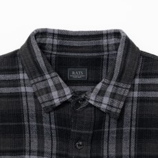 画像3: RATS/TARTAN FLANNEL CHECK SHIRT（BLACK/CHARCOAL CHECK）［タータンフランネルチェックシャツ-26秋冬］ (3)