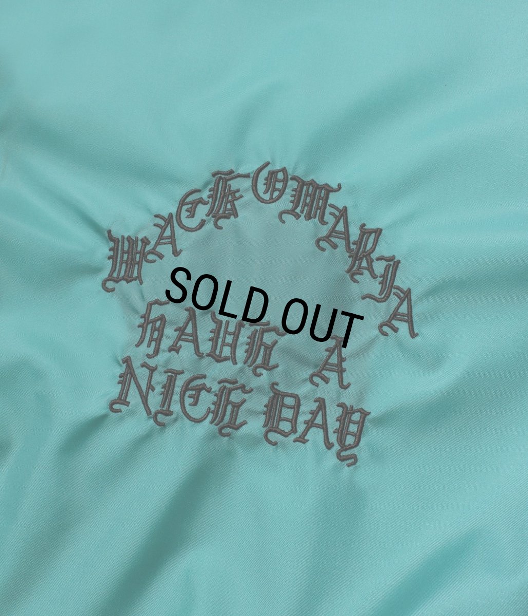 画像4: WACKO MARIA/COACH JACKET（GREEN）［コーチJKT-26秋冬］ (4)