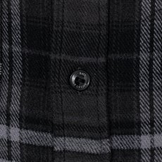 画像4: RATS/TARTAN FLANNEL CHECK SHIRT（BLACK/CHARCOAL CHECK）［タータンフランネルチェックシャツ-26秋冬］ (4)