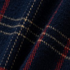 画像7: RATS/COTTON FLANNEL CHECK SHIRT（NAVY/RED CHECK）［コットンフランネルチェックシャツ-26秋冬］ (7)