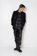 画像9: RATS/TARTAN FLANNEL CHECK SHIRT（BLACK/CHARCOAL CHECK）［タータンフランネルチェックシャツ-26秋冬］ (9)