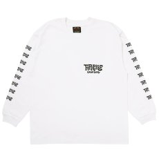 画像2: PORKCHOP/SC LOGO L/S TEE（WHITE）［SCロゴ長袖T-26秋冬］ (2)