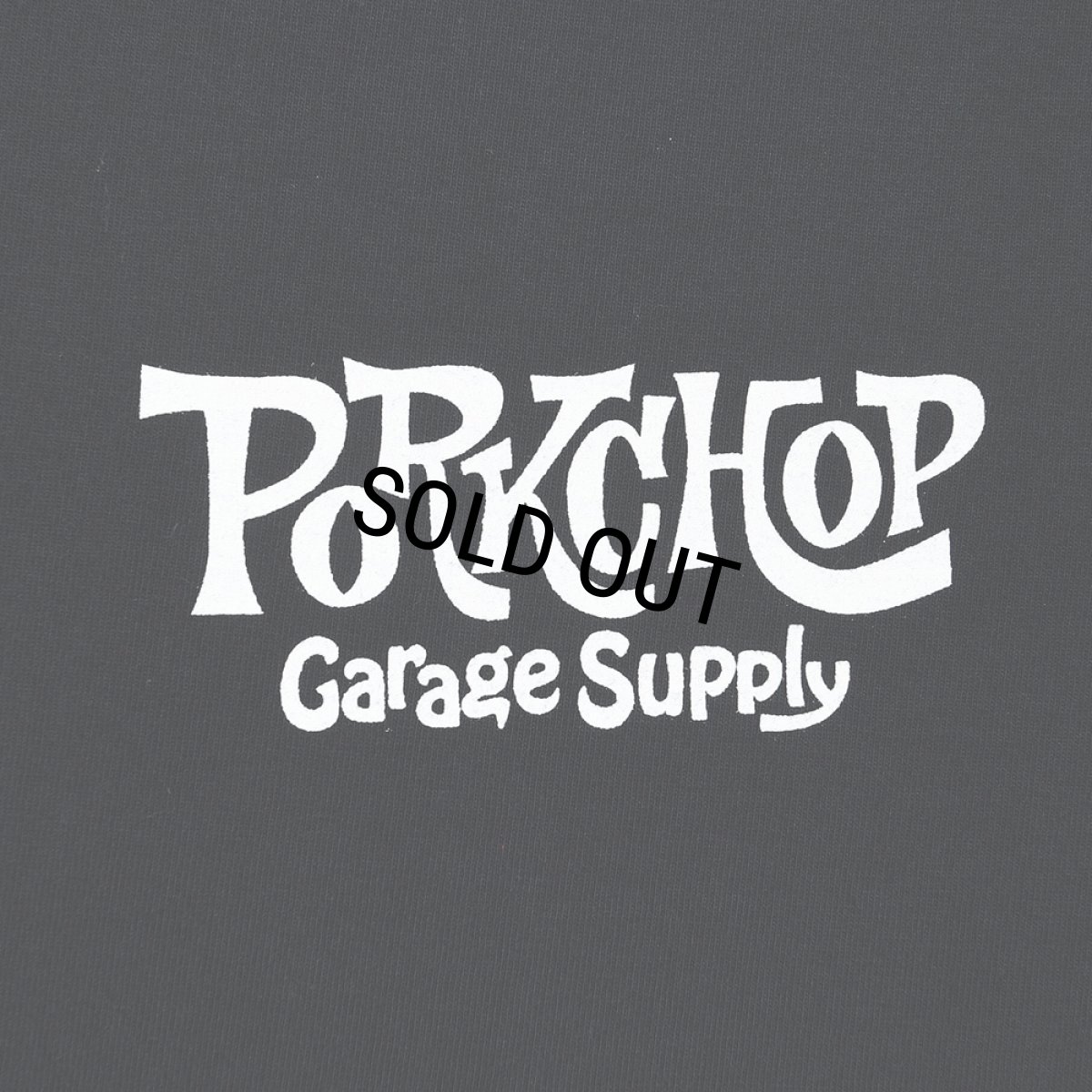 画像4: PORKCHOP/SC LOGO L/S TEE（BLACK）［SCロゴ長袖T-26秋冬］ (4)
