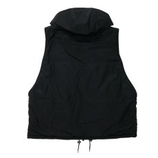 画像2: DAIRIKU/Silk-Nylon Mountain Over Vest（Black）［マウンテンオーバーベスト-26秋冬］ (2)