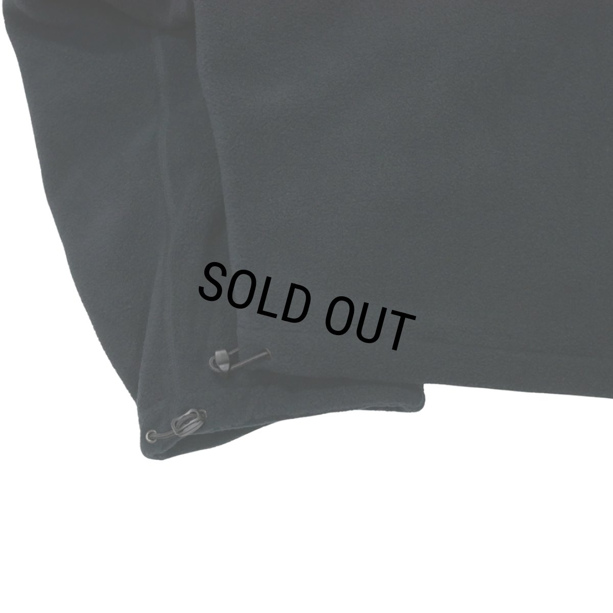 画像6: DAIRIKU/"Big Sleeve" Zip UP Fleece Jacket（Black）［ジップアップフリースJKT-26秋冬］ (6)