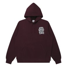 画像2: BlackEyePatch/OG SKI MASK HOODIE（BURGUNDY） (2)