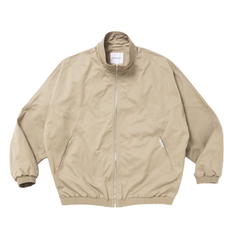 画像1: COOTIE PRODUCTIONS/Cotton Twill Track Jacket（Beige）［コットンツイルトラックJKT-26秋冬］