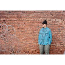 画像8: CHALLENGER/CLASSIC PLAID SHIRT（TURQUOISE）［クラシックチェックシャツ-26秋冬］ (8)