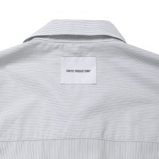 画像5: COOTIE PRODUCTIONS/Stripe Broad L/S Shirt（White）［ストライプブロードシャツ-26秋冬］ (5)