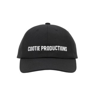 COOTIE PRODUCTIONS/T/W 6 Panel Cap（Black）［T/W 6パネルキャップ