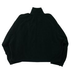 画像2: DAIRIKU/"Big Sleeve" Zip UP Fleece Jacket（Black）［ジップアップフリースJKT-26秋冬］ (2)
