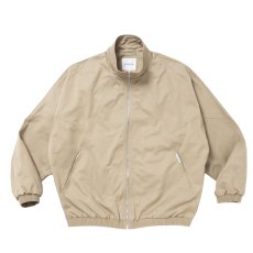 画像2: COOTIE PRODUCTIONS/Cotton Twill Track Jacket（Beige）［コットンツイルトラックJKT-26秋冬］ (2)