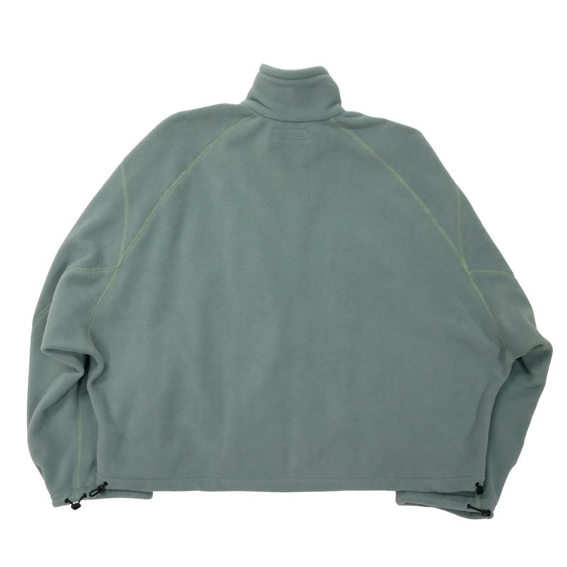 画像2: DAIRIKU/"Big Sleeve" Zip UP Fleece Jacket（Mint Green）［ジップアップフリースJKT-26秋冬］