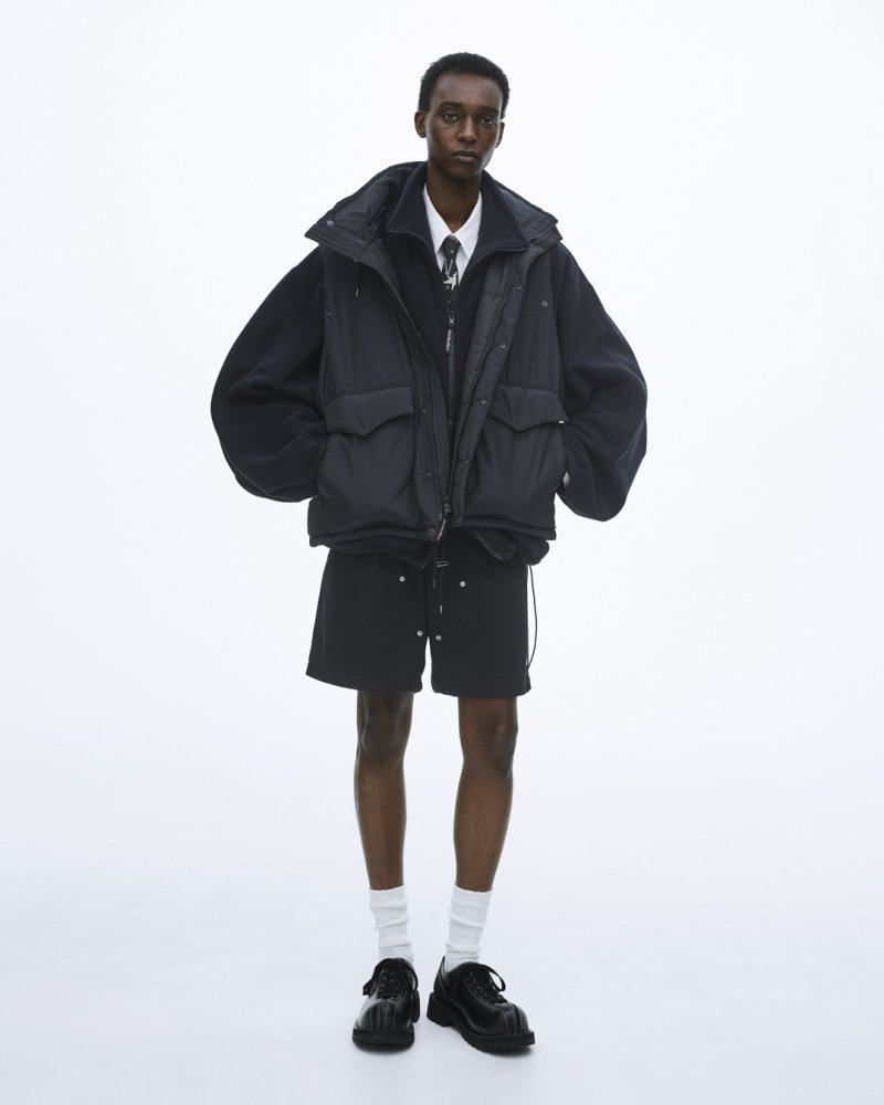 画像3: DAIRIKU/Silk-Nylon Mountain Over Vest（Black）［マウンテンオーバーベスト-26秋冬］
