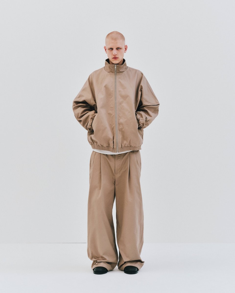 画像4: COOTIE PRODUCTIONS/Cotton Twill Track Jacket（Beige）［コットンツイルトラックJKT-26秋冬］ (4)