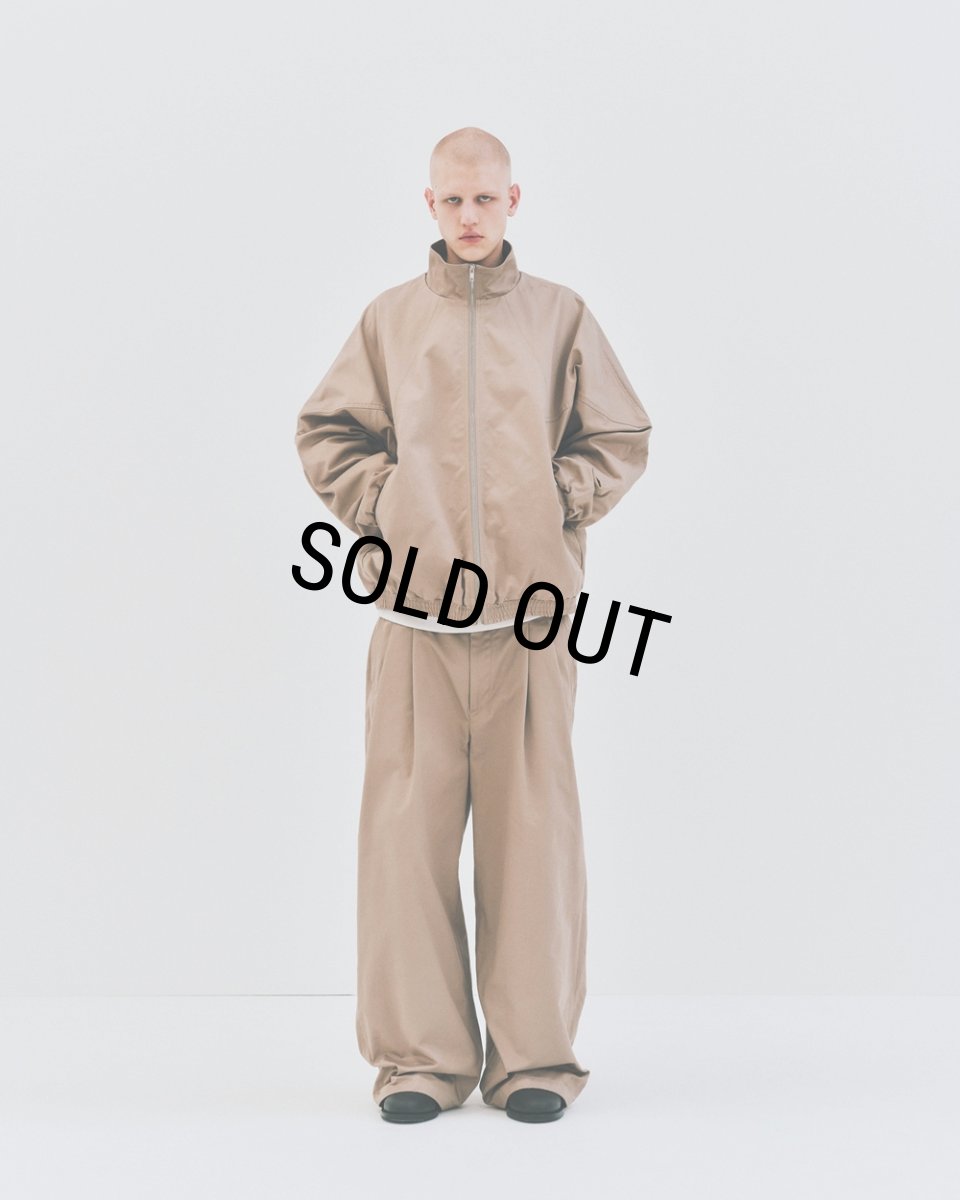 画像4: COOTIE PRODUCTIONS/Cotton Twill Track Jacket（Beige）［コットンツイルトラックJKT-26秋冬］ (4)