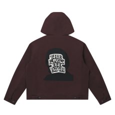 画像2: BlackEyePatch/OG SKI MASK FIREMAN JACKET（BURGUNDY） (2)