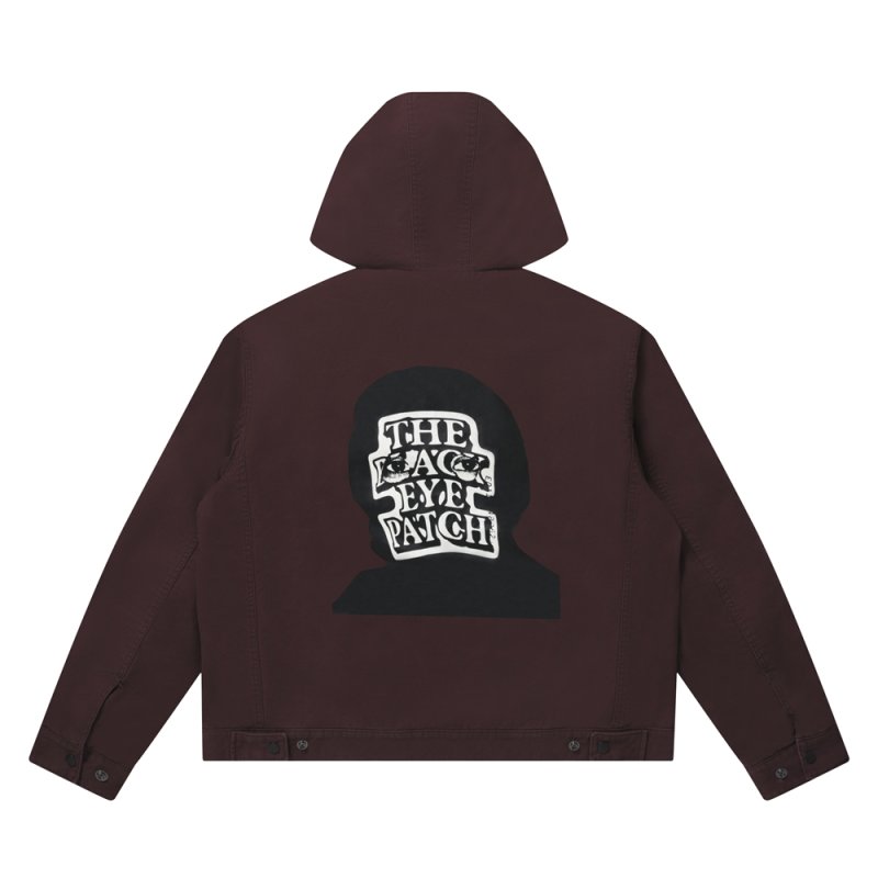 画像2: BlackEyePatch/OG SKI MASK FIREMAN JACKET(BURGUNDY)