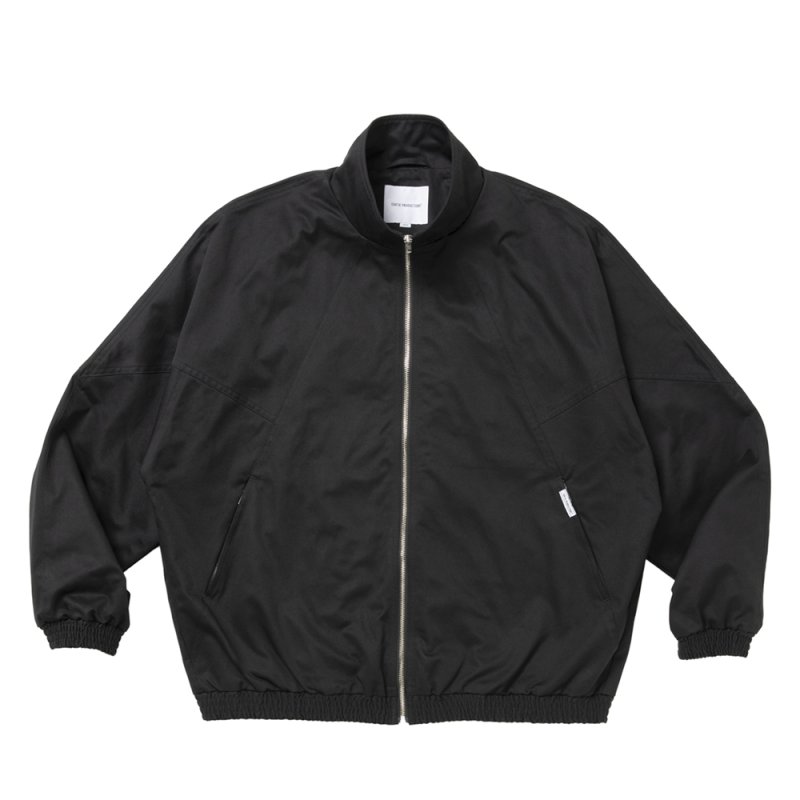 画像1: COOTIE PRODUCTIONS/Cotton Twill Track Jacket（Black）［コットンツイルトラックJKT-26秋冬］