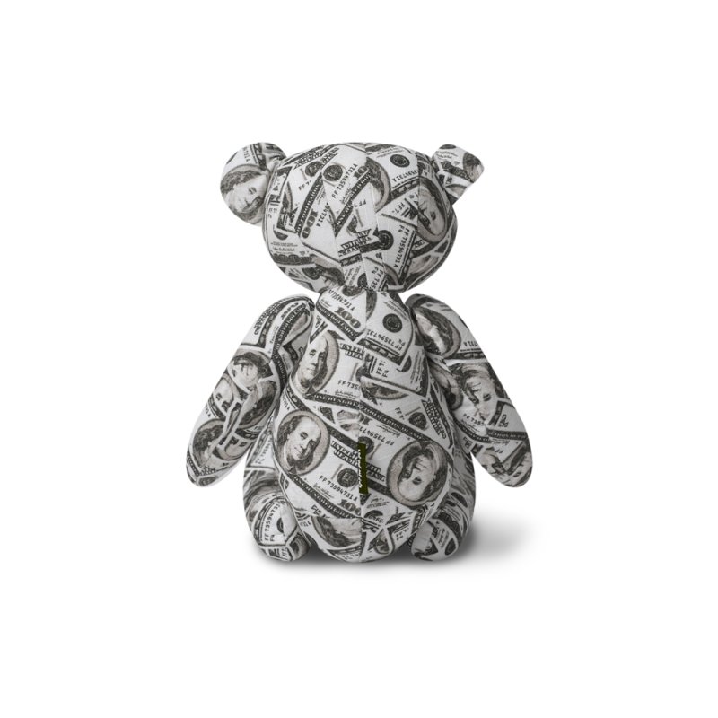 画像2: BlackEyePatch/HUNDREDS PATTERNED TEDDY BEAR（MULTI）