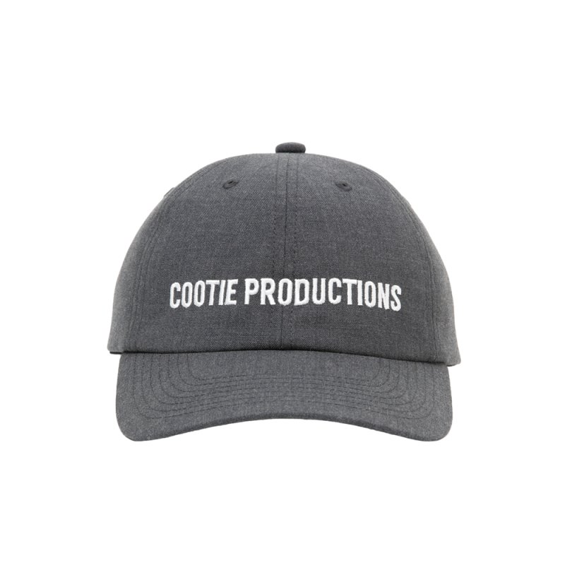 画像1: COOTIE PRODUCTIONS/T/W 6 Panel Cap（Gray）［T/W 6パネルキャップ-26秋冬］