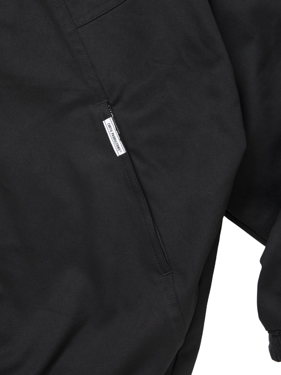 画像3: COOTIE PRODUCTIONS/Cotton Twill Track Jacket（Black）［コットンツイルトラックJKT-26秋冬］ (3)