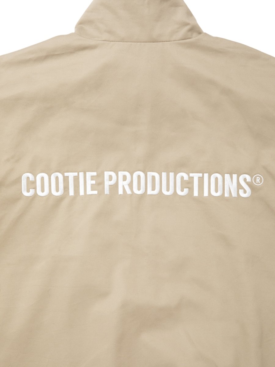画像3: COOTIE PRODUCTIONS/Cotton Twill Track Jacket（Beige）［コットンツイルトラックJKT-26秋冬］ (3)
