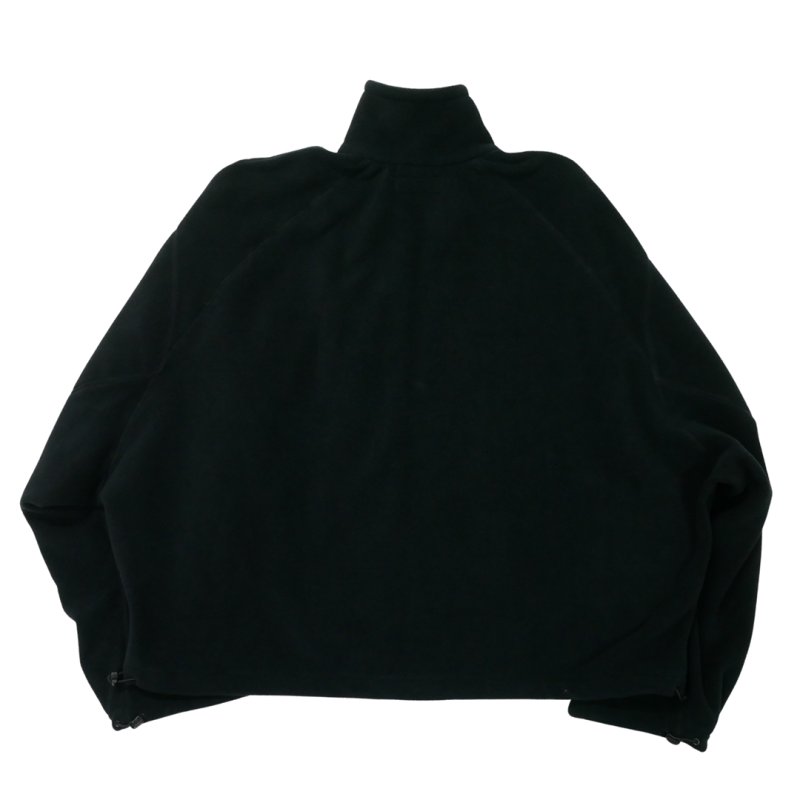 画像2: DAIRIKU/"Big Sleeve" Zip UP Fleece Jacket（Black）［ジップアップフリースJKT-26秋冬］