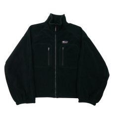 画像1: DAIRIKU/"Big Sleeve" Zip UP Fleece Jacket（Black）［ジップアップフリースJKT-26秋冬］ (1)