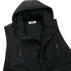画像3: DAIRIKU/Silk-Nylon Mountain Over Vest（Black）［マウンテンオーバーベスト-26秋冬］ (3)