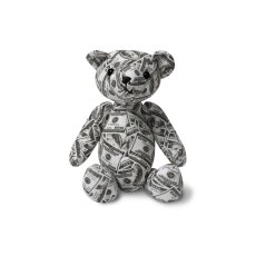 画像1: BlackEyePatch/HUNDREDS PATTERNED TEDDY BEAR（MULTI） (1)