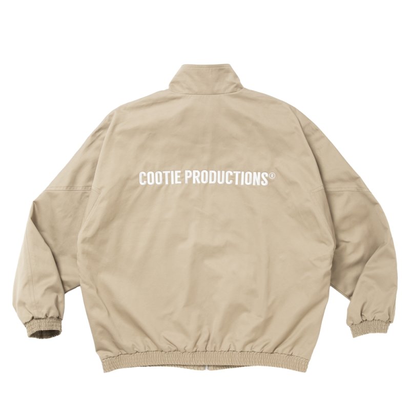 画像2: COOTIE PRODUCTIONS/Cotton Twill Track Jacket（Beige）［コットンツイルトラックJKT-26秋冬］