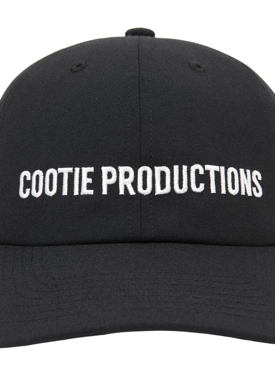 画像4: COOTIE PRODUCTIONS/T/W 6 Panel Cap（Black）［T/W 6パネルキャップ-26秋冬］ (4)