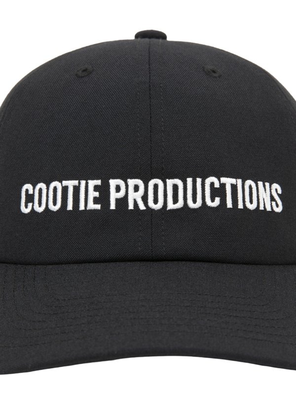 COOTIE PRODUCTIONS/T/W 6 Panel Cap（Black）［T/W 6パネルキャップ