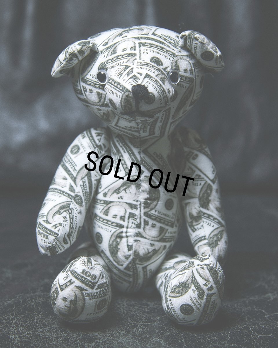 画像4: BlackEyePatch/HUNDREDS PATTERNED TEDDY BEAR（MULTI） (4)