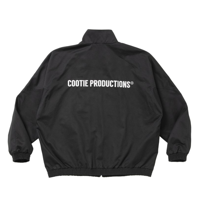 画像2: COOTIE PRODUCTIONS/Cotton Twill Track Jacket（Black）［コットンツイルトラックJKT-26秋冬］