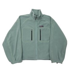 画像1: DAIRIKU/"Big Sleeve" Zip UP Fleece Jacket（Mint Green）［ジップアップフリースJKT-26秋冬］ (1)