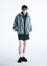 画像8: DAIRIKU/"Big Sleeve" Zip UP Fleece Jacket（Mint Green）［ジップアップフリースJKT-26秋冬］ (8)