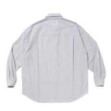 画像2: COOTIE PRODUCTIONS/Stripe Broad L/S Shirt（White）［ストライプブロードシャツ-26秋冬］ (2)