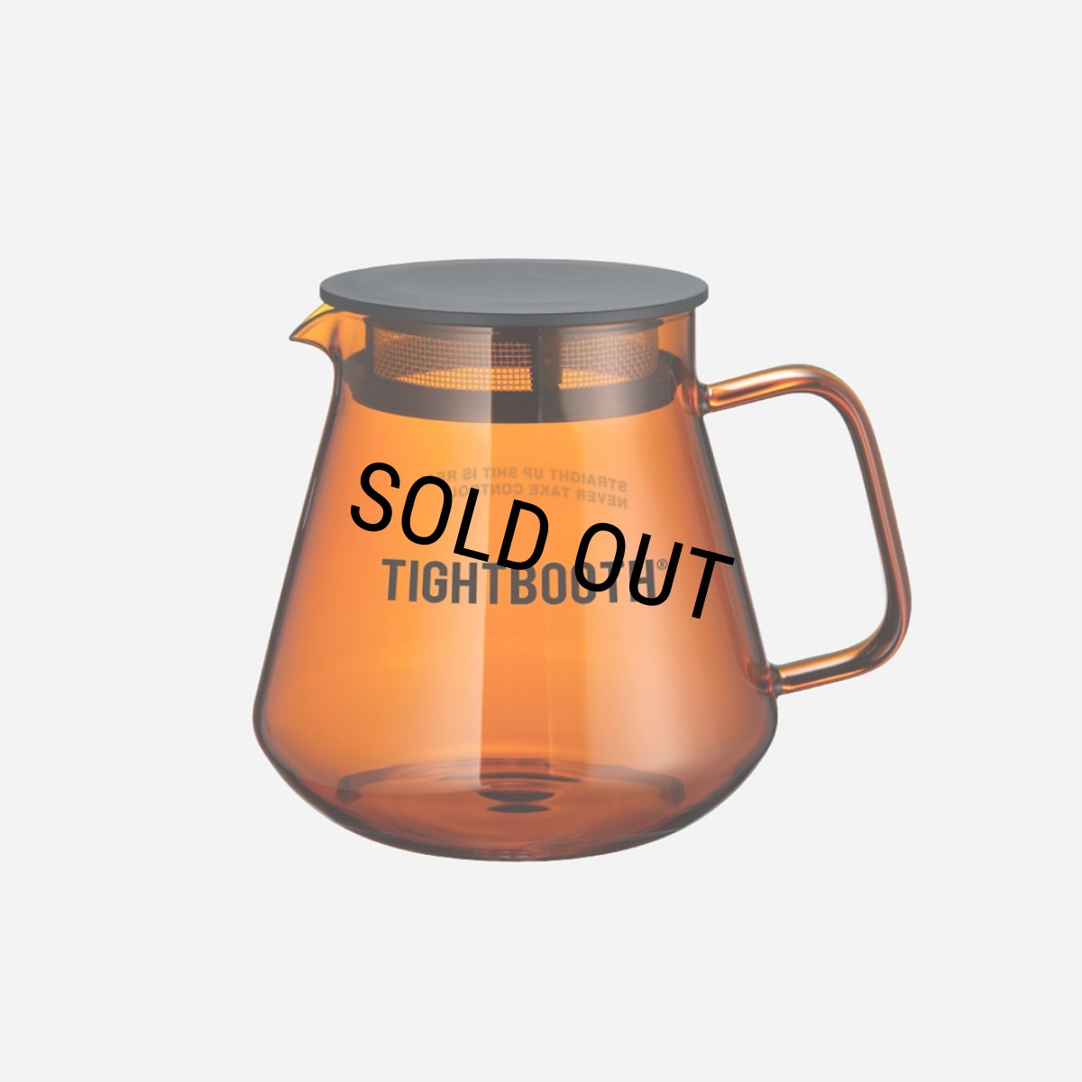画像1: TIGHTBOOTH/LABEL LOGO COFFEE POT（Orange）［ラベルロゴコーヒーポット-26秋冬］ (1)