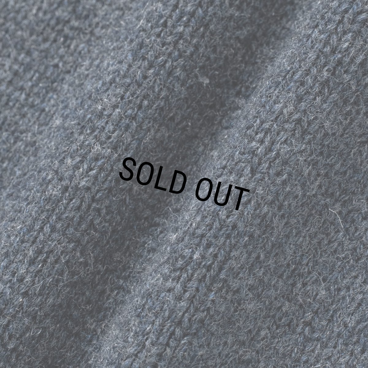 画像6: RATS/POLO KNIT L/S（INDIGO）［ポロニット-26秋冬］ (6)