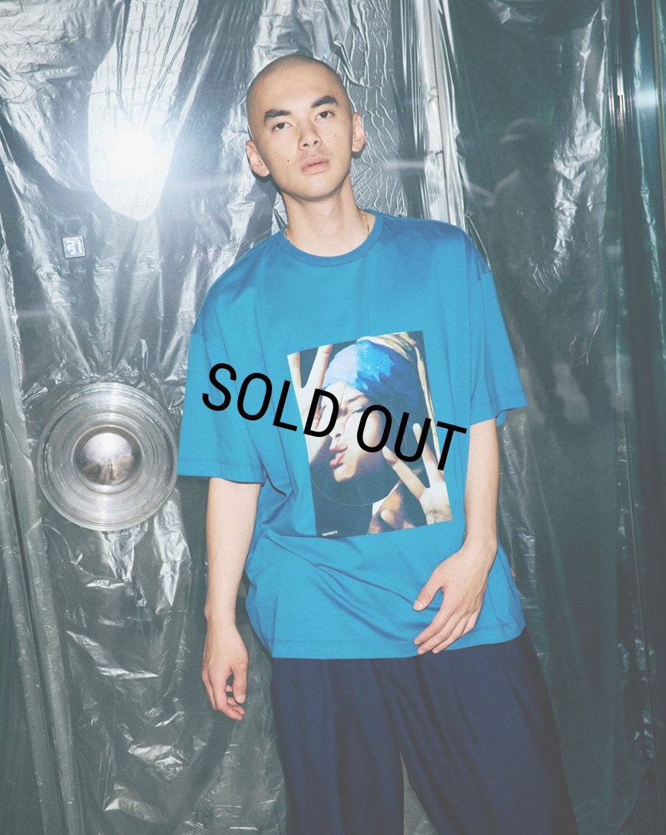 画像2: TIGHTBOOTH/DISTORTION S/S T-SHIRT（Black）［ディストーションT-26秋冬］ (2)