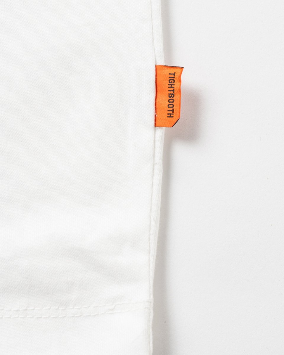 画像4: TIGHTBOOTH/DISTORTION S/S T-SHIRT（White）［ディストーションT-26秋冬］ (4)